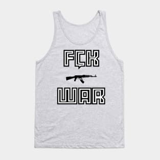 FCK WAR Tank Top